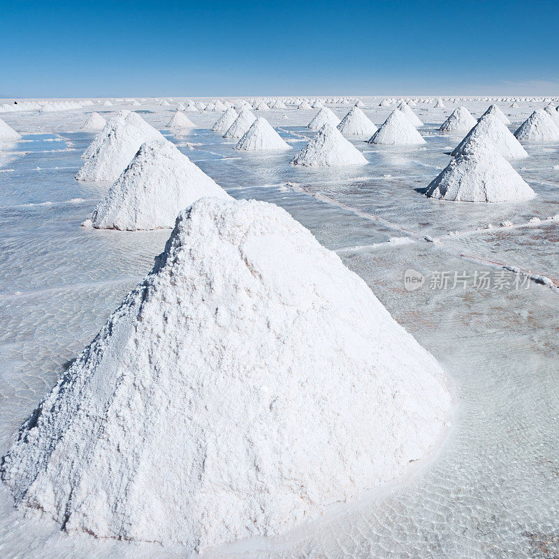 Salar de Uyuni, Altiplano玻利维亚